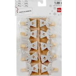 ΜΑΝΤΑΛΑΚΙΑ ΧΡΙΣΤΟΥΓΕΝΝΙΑΤΙΚΑ ΞΥΛΙΝΑ ΣΕΤ 10ΤΕΜ 23x14cm ΜΑΝΤΑΛΑΚΙΑ ΧΡΙΣΤΟΥΓΕΝΝΙΑΤΙΚΑ ΞΥΛΙΝΑ ΣΕΤ 10ΤΕΜ 23x14cm