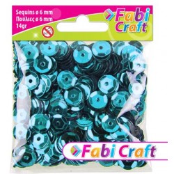 ΠΟΥΛΙΕΣ FABI 6mm 14gr ΓΑΛΑΖΙΟ 130314