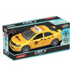 ΟΧΗΜΑ ΤΑΞΙ 1:14 FRICTION ΜΕ ΗΧΟ ΚΑΙ ΦΩΣ 30Χ13Χ16,5CM LUNA ΟΧΗΜΑ ΤΑΞΙ 1:14 FRICTION ΜΕ ΗΧΟ ΚΑΙ ΦΩΣ 30Χ13Χ16,5CM LUNA