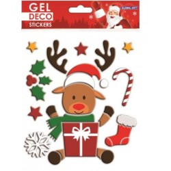 ΑΥΤΟΚΟΛΛΗΤΑ GEL CHRISTMAS