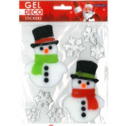 ΑΥΤΟΚΟΛΛΗΤΑ GEL CHRISTMAS