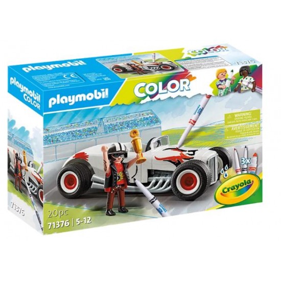 PLAYMOBIL COLOR: VINTAGE ΑΥΤΟΚΙΝΗΤΟ ΜΕ ΟΔΗΓΟ 71376