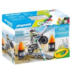 PALYMOBIL COLOR: ΜΟΤΟΣΙΚΛΕΤΑ ΜΕ ΟΔΗΓΟ 71377