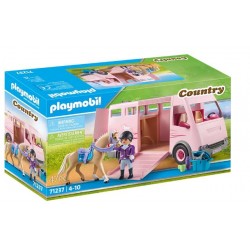 PLAYMOBIL ΟΧΗΜΑ ΜΕΤΑΦΟΡΑΣ ΑΛΟΓΩΝ 71237