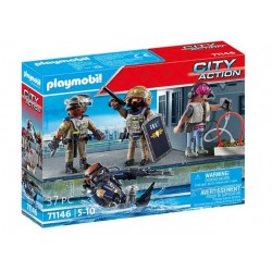 PLAYMOBIL ΟΜΑΔΑ ΕΙΔΙΚΩΝ ΔΥΝΑΜΕΩΝ 71146