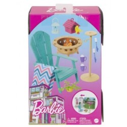 MATTEL BARBIE ΕΠΙΠΛΑ-ΣΧΕΔΙΑ BACKYARD PATIO HJV33