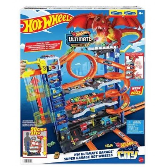 MATTEL HOT WHEELS CITY ΑΠΟΛΥΤΟ ΓΚΑΤΑΖ ΜΕ ΔΡΑΚΟ HKX48