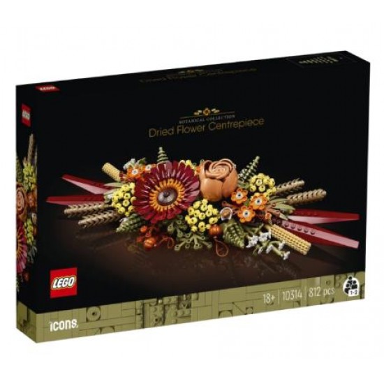 LEGO ICONS DRIED FLOWER CENTERPIECE 10314