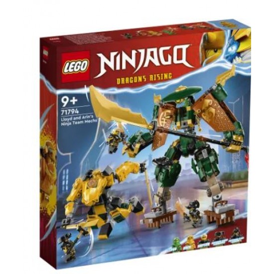 LEGO NINJAGO LLOYD AND ARIN'S NINJA TEAM MECHS 71794