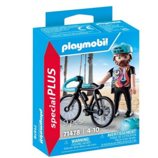 PLAYMOBIL SPORTS & ACTION ΠΟΔΗΛΑΣΙΑ ΔΡΟΜΟ 71478