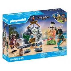 PLAYMOBIL PIRATES ΠΕΙΡΑΤΕΣ ΚΑΙ ΚΥΝΗΓΙ ΘΗΣΑΥΡΟΥ 71420