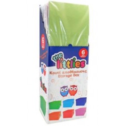 ΚΟΥΤΙ ΑΠΟΘΗΚΕΥΣΗΣ THE LITTLIES ΧΑΡΤΟΝΙ ΣΕ 6 ΧΡΩΜΑΤΑ, 33X24X18 ΕΚ. ΚΟΥΤΙ ΑΠΟΘΗΚΕΥΣΗΣ THE LITTLIES ΧΑΡΤΟΝΙ ΣΕ 6 ΧΡΩΜΑΤΑ, 33X24X18 ΕΚ.