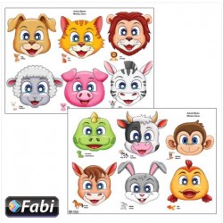 ΧΑΡΤΟΝΙ FABI 50X70 ΜΑΣΚΕΣ ΖΩΩΝ 1455107