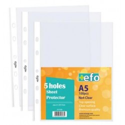 ΖΕΛΑΤΙΝΕΣ ΜΕ ΤΡΥΠΕΣ +EFO A4 No4 CLEAR 100TEM ΖΕΛΑΤΙΝΕΣ ΜΕ ΤΡΥΠΕΣ +EFO A4 No4 CLEAR 100TEM