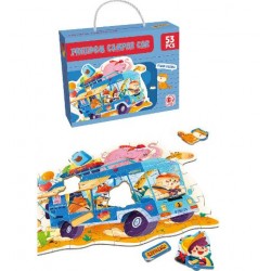 ΠΑΖΛ ΠΑΤΩΜΑΤΟΣ 53 ΤΕΜ ΟΧΗΜΑ CAMPING 23x18x6cm ΠΑΖΛ ΠΑΤΩΜΑΤΟΣ 53 ΤΕΜ ΟΧΗΜΑ CAMPING 23x18x6cm