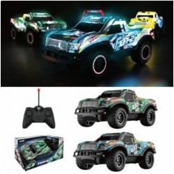 ΤHΛΕΚΑΤΕΥΘΥΝΟΜΕΝΟ 1:24 OFF ROAD 4CH ΜΕ ΦΩΣ 27 MHZ 23x13x13cm