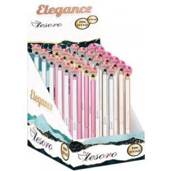 TESORO ΜΕΤΑΛΛΙΚΟ ΣΤΥΛΟ ΓΥΑΛΙΚΗ ΜΠΑΛΑ ΜΕ ΑΠΟΞΗΡΑΜΕΝΑ ΛΟΥΛΟΥΔΙΑ TESORO ΜΕΤΑΛΛΙΚΟ ΣΤΥΛΟ ΓΥΑΛΙΚΗ ΜΠΑΛΑ ΜΕ ΑΠΟΞΗΡΑΜΕΝΑ ΛΟΥΛΟΥΔΙΑ