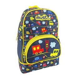 ΣΧΟΛΙΚΗ ΤΣΑΝΤΑ ΠΛΑΤΗΣ ΝΗΠΙΟΥ MUST LITTLE CARS ΜΕ ΙΣΟΘΕΡΜΙΚΗ ΘΗΚΗ ΦΑΓΗΤΟΥ