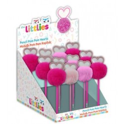 ΜΟΛΥΒΙ POMPOM 3ΧΡΩΜ THE LITTLIES ΚΑΡΔΙΕΣ 647032