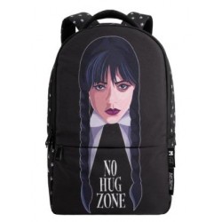 ΤΣΑΝΤΑ ΠΛΑΤΗΣ ART 29Χ16Χ45ΕΚ 1 ΚΕΝΤΡΙΚΗ ΘΗΚΗ WEDNESDAY NO HUG ZONE 503637