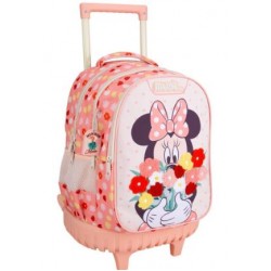 ΤΣΑΝΤΑ ΤΡΟΛΛΕΥ ΔΗΜΟΤΙΚΟΥ 34X20X44 3ΘΗΚΕΣ MINNIE HAPPINESS 564220