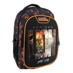 ΤΣΑΝΤΑ ΠΛΑΤΗΣ 32X18X43 3ΘΗΚΕΣ ANIMAL PLANET AFRICAN LION 571011