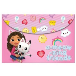 ΦΑΚΕΛΟΣ ΚΟΥΜΠΙ Α4 GABBYS DOLLHOUSE ΦΑΚΕΛΟΣ ΚΟΥΜΠΙ Α4 GABBYS DOLLHOUSE