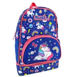 ΣΧΟΛΙΚΗ ΤΣΑΝΤΑ ΠΛΑΤΗΣ ΝΗΠΙΟΥ MUST UNICORN ΜΕ ΙΣΟΘΕΡΜΙΚΗ ΘΗΚΗ ΦΑΓΗΤΟΥ