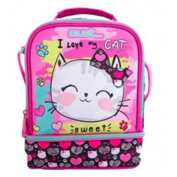 ΤΣΑΝΤΑΚΙ ΦΑΓΗΤΟΥ ΙΣΟΘΕΡΜΙΚΟ MUST YUMMY CUTE CAT 2 ΘΗΚΕΣ