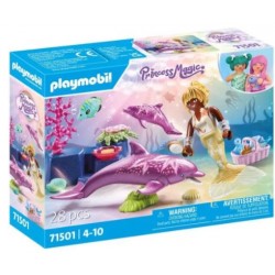PLAYMOBIL PRINCESS MAGIC ΓΟΡΓΟΝΑ ΜΕ ΔΕΛΦΙΝΙΑ 71501