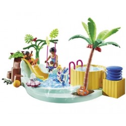 PLAYMOBIL MY LIFE ΠΑΙΔΙΚΗ ΠΙΣΙΝΑ ΜΕ ΥΔΡΟΜΑΣΑΖ 71529 PLAYMOBIL MY LIFE ΠΑΙΔΙΚΗ ΠΙΣΙΝΑ ΜΕ ΥΔΡΟΜΑΣΑΖ 71529