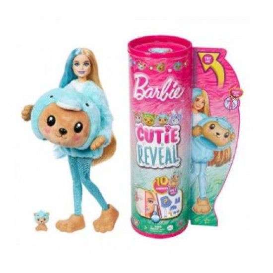 MATTEL BARBIE CUTIE REVEAL ΑΡΚΟΥΔΑΚΙ-ΔΕΛΦΙΝΙ HRK25