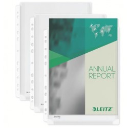 ΖΕΛΑΤΙΝΕΣ ΜΕ ΤΡΥΠΕΣ LEITZ Α4 ΕΝΙΣΧΥΜΕΝΕΣ ΕΠΕΚΤΑΣΙΜΕΣ 10ΤΜΧ ΖΕΛΑΤΙΝΕΣ ΜΕ ΤΡΥΠΕΣ LEITZ Α4 ΕΝΙΣΧΥΜΕΝΕΣ ΕΠΕΚΤΑΣΙΜΕΣ 10ΤΜΧ