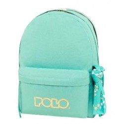 ΣΑΚΙΔΙΟ POLO ORIGINAL DOUBLE SCARF PETROL-LEMON YELLOW 901235-5870 ΣΑΚΙΔΙΟ POLO ORIGINAL DOUBLE SCARF PETROL-LEMON YELLOW 901235-5870