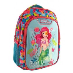 ΣΧΟΛΙΚΗ ΤΣΑΝΤΑ ΠΛΑΤΗΣ ΔΗΜΟΤΙΚΟΥ DISNEY PRINCESS ARIEL BOLD AND CURIOUS MUST 3 ΘΗΚΕΣ 564374