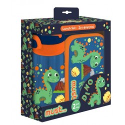 ΦΑΓΗΤΟΔΟΧΕΙΟ 800ml & ΠΑΓΟΥΡΙ 500ml MUST BOY DINO 585749 ΦΑΓΗΤΟΔΟΧΕΙΟ 800ml & ΠΑΓΟΥΡΙ 500ml MUST BOY DINO 585749