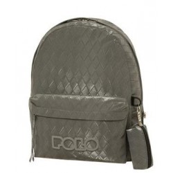 ΣΑΚΙΔΙΟ POLO ZUCCHERO GREY 902058-8325 ΣΑΚΙΔΙΟ POLO ZUCCHERO GREY 902058-8325