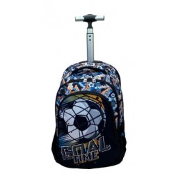 ΤΣΑΝΤΑ ΤΡΟΛΛΕΥ BACK ME UP SOCCER (357-19074)