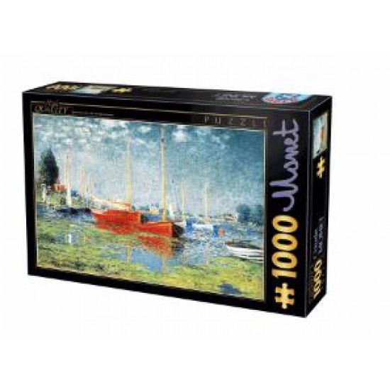 D-TOYS ΠΑΖΛ 1000 ΚΟΜΜΑΤΙΑ 68x47cm MONET ARGENTEUIL