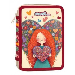 ΚΑΣΕΤΙΝΑ ΔΙΠΛΗ ΓΕΜΑΤΗ MUST RED HEART 585746 ΚΑΣΕΤΙΝΑ ΔΙΠΛΗ ΓΕΜΑΤΗ MUST RED HEART 585746