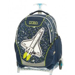 ΣΑΚΙΔΙΟ TROLLEY POLO BASE-FREE SPACE 901007-8272 ΣΑΚΙΔΙΟ TROLLEY POLO BASE-FREE SPACE 901007-8272