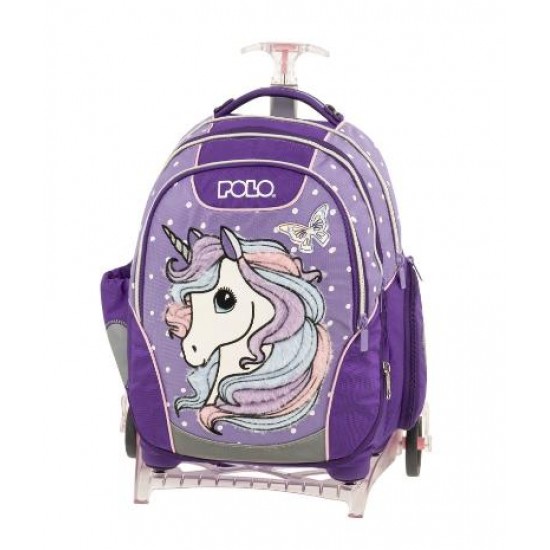 ΣΑΚΙΔΙΟ TROLLEY POLO BASE-FREE UNICORN 901007-8274