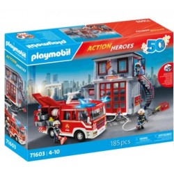 PLAYMOBIL ACTION HEROES ΑΡΧΗΓΕΙΟ ΚΑΙ ΟΧΗΜΑ ΠΥΡΟΣΒΕΣΤΙΚΗΣ 71603 PLAYMOBIL ACTION HEROES ΑΡΧΗΓΕΙΟ ΚΑΙ ΟΧΗΜΑ ΠΥΡΟΣΒΕΣΤΙΚΗΣ 71603