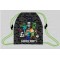 ΣΑΚΟΣ ΠΛΑΤΗΣ ΠΟΥΓΚΙ GRAFFITI MINECRAFT - GREEN 248401