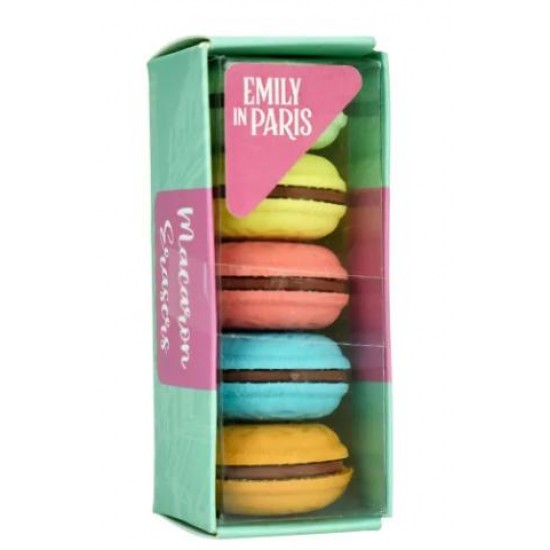 GIM EMILY IN PARIS MACARONS ΣΕΤ 5 ΓΟΜΕΣ 351-00002