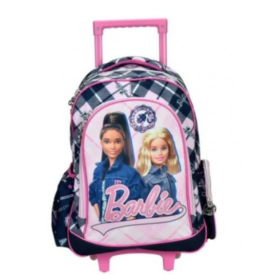 ΣΑΚΙΔΙΟ TROLLEY GIM BARBIE VARSITY 349-87074