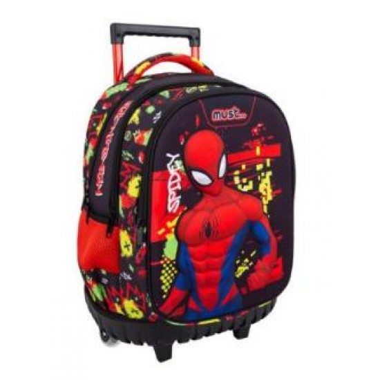 ΣΑΚΙΔΙΟ TROLLEY MUST SPIDEY 3 ΘΗΚΕΣ 34X20X44 508336