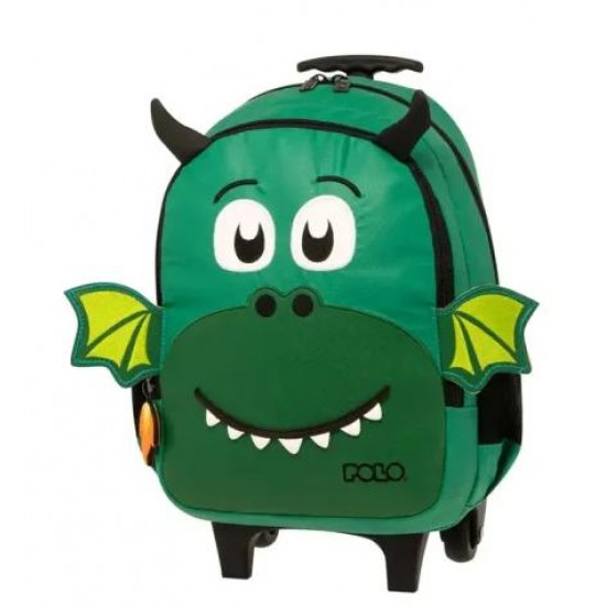 ΣΑΚΙΔΙΟ TROLLEY ΝΗΠΙΟΥ POLO JUNIOR LITTLE GREEN DRAGON 901039-8228