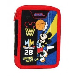 ΚΑΣΕΤΙΝΑ ΔΙΠΛΗ ΓΕΜΑΤΗ MUST MICKEY NEVER GIVE UP 15X5X21