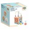Κύβος Δραστηριοτήτων Ξύλινος Luna Toys 15,5x15,5x29 εκ. 622869